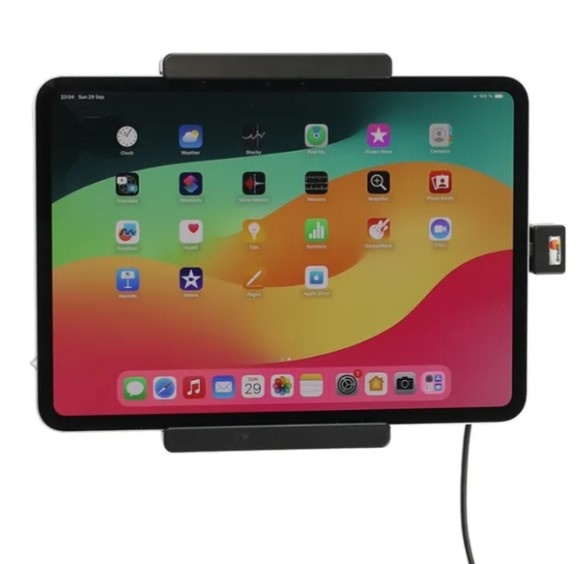Brodit houder/lader Apple iPad Pro 11 - 2024 USB sig.plug  721409