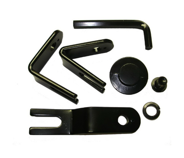 Stoelbout montage set Onyx laptophouders
