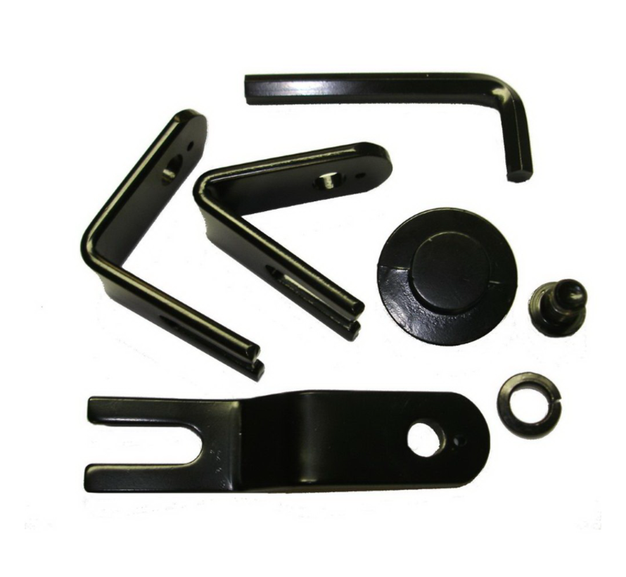 Stoelbout montage set Onyx laptophouders
