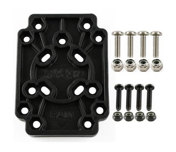 RAM Mount Vesa75 en AMPS  adapter plaat RAP-356