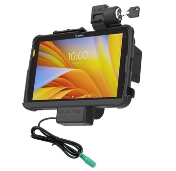 RAM Mount Tough-Dock ™ Power + vergrendelen voor Zebra ET4x 10" Tablet RAM-HOL-ZE21PKLU