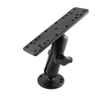 RAM Mount Maritieme Electronica Montageset met Ronde Basis en B-Kogel