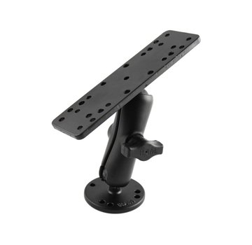 RAM Mount Maritieme Electronica Montageset met Ronde Basis en B-Kogel