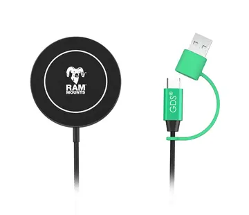 RAM Mount Qi2 15W draadloze Magsafe oplader- Waterdicht