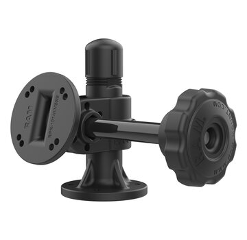 RAM Mount draai- en kantelbevestiging met 4-gats AMPS-gatpatronen