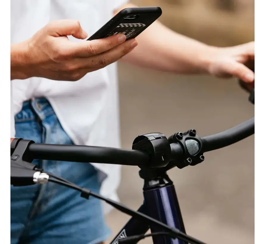 Mount universele fiets telefoonhouder - Zwart