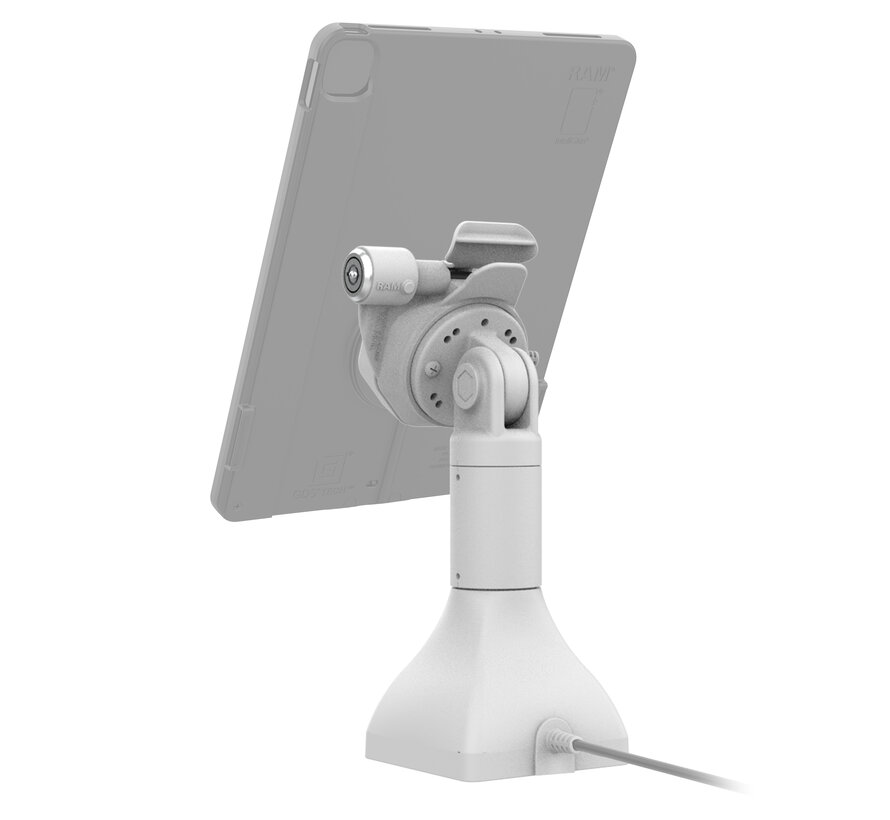 GDS® Uni-Conn™ 18 cm Pedestal Dock met slot en oplaadfunctie via USB-C