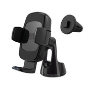Scosche Universele 15W oplaad autoruit/dashboard/ ventilatiehouder (Qi)