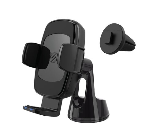 Scosche Universele 15W oplaad autoruit en dashboardhouder (Qi)