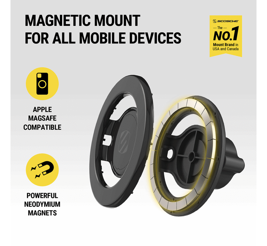 MagicMount™  Select window/dash MagSafe-compatibele® magnetische telefoonhouder