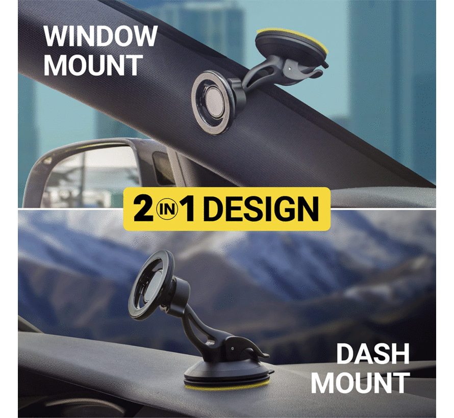 MagicMount™  Select window/dash MagSafe-compatibele® magnetische telefoonhouder