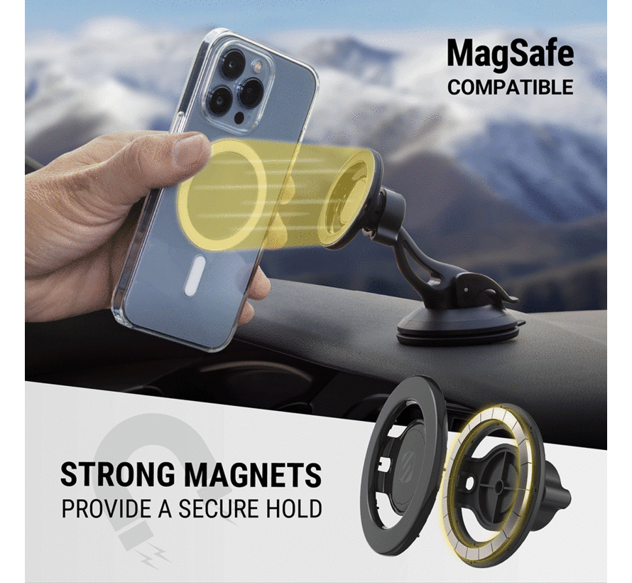 MagicMount™  Select window/dash MagSafe-compatibele® magnetische telefoonhouder