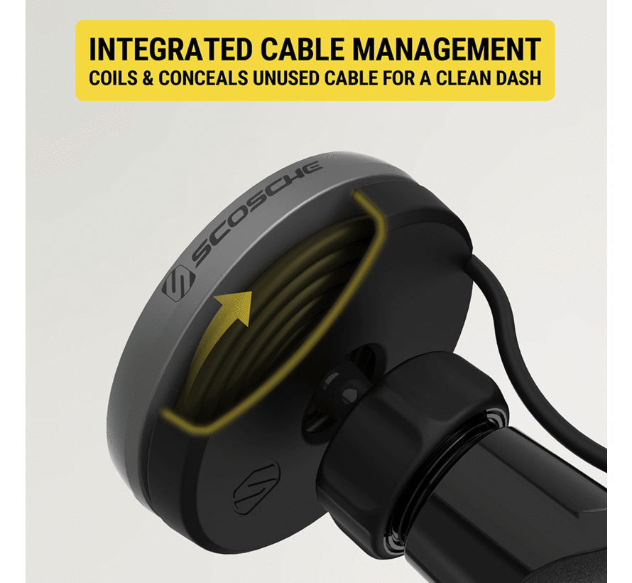 MagicMount™ Charge Elite 3-in-1 telefoonhouder auto