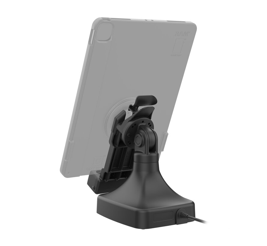 GDS® Uni-Conn™ Kantel- en Draai Kiosk Dock met oplaadfunctie via USB-C