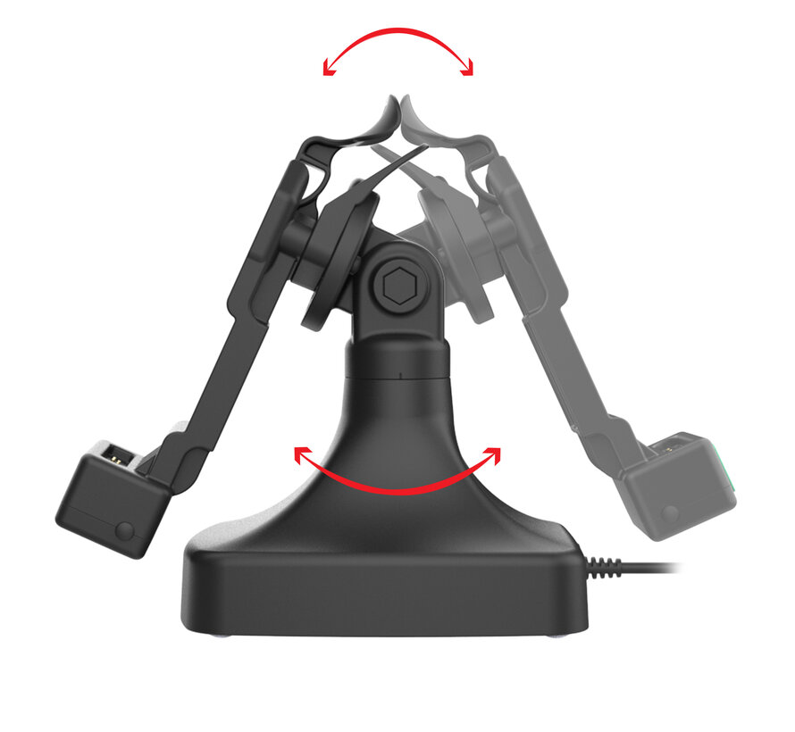 GDS® Uni-Conn™ Kantel- en Draai Kiosk Dock met oplaadfunctie via USB-C