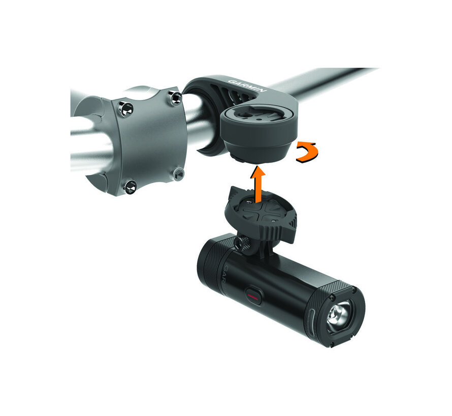 Edge Out-front fietssteun met Varia koplamp mount