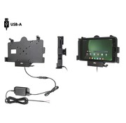 Brodit houder/lader Samsung Gal. TAB Active3/5 + USB A/C poort, Molex