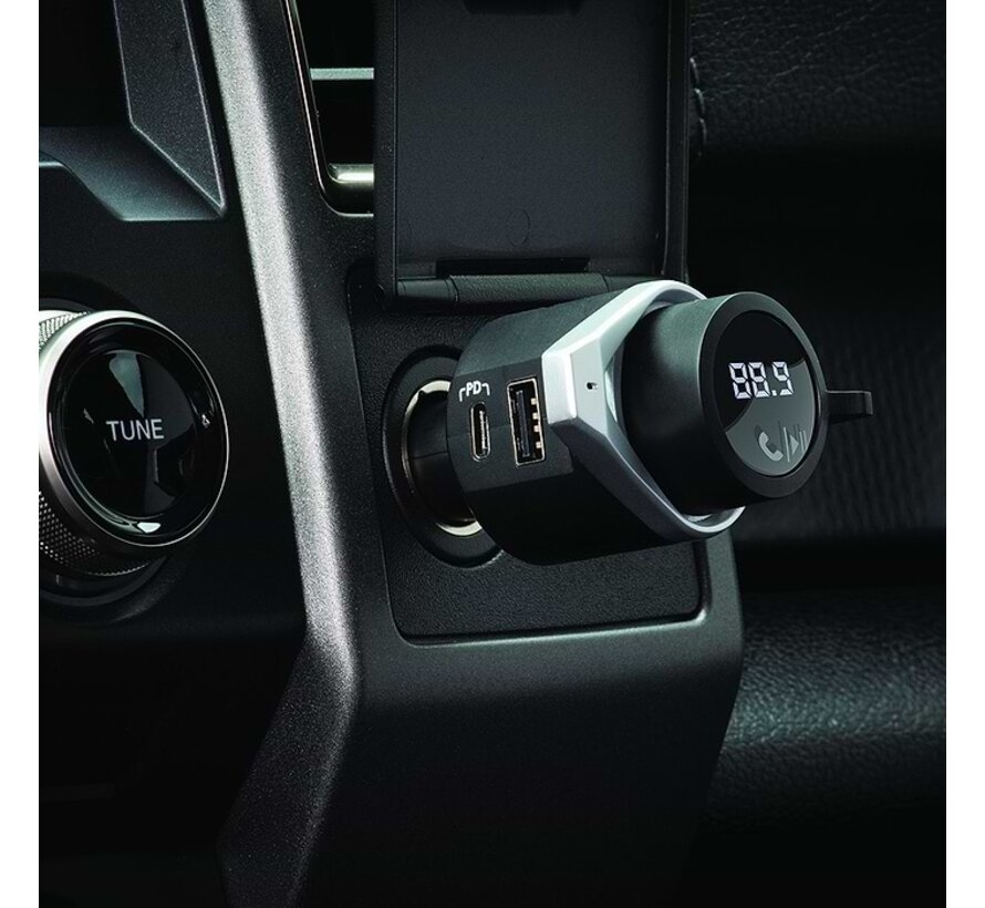 BTFreq Pro Wireless Carkit FM transmitter 18W PD