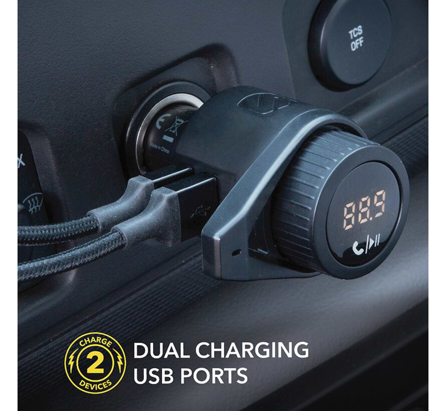 BTFreq Wireless Carkit FM transmitter 12W