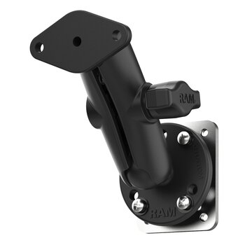 RAM Mount Klemhouder set B-kogels met stalen verstevigingsplaat