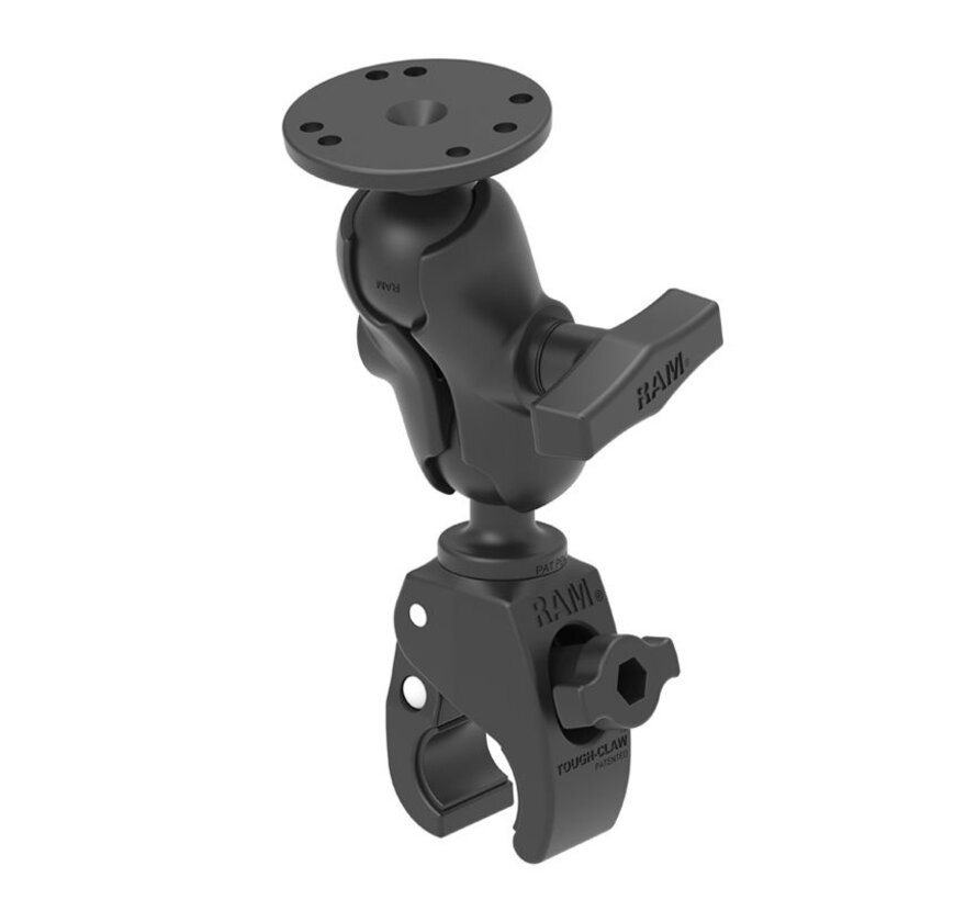 Tough-Claw™ kleine klembevestiging met ronde plaat Adapter
