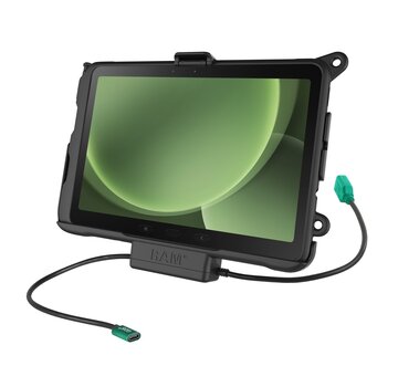 RAM Mount Power & Data Dock voor Samsung Tab Active4/5 Pro & Tab Active Pro met USB-C  en USB-A