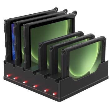 RAM Mount 6-Port Dock forTab Active5 Pro, Tab Active4 Pro, Tab Active Pro, Tab Active5/3/2