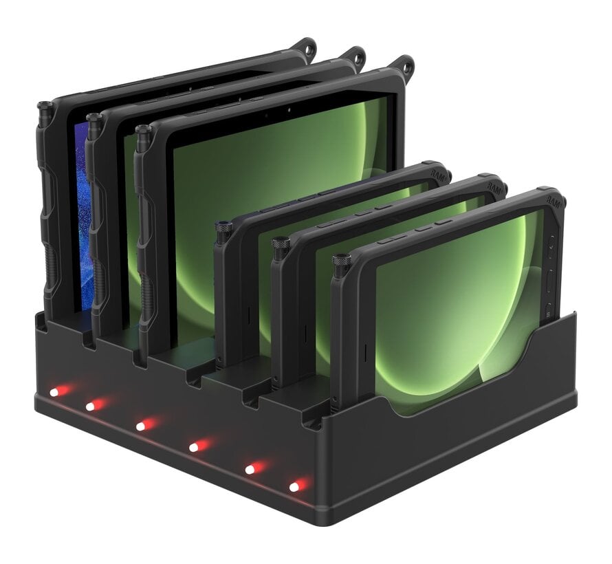 6-Port Dock for Tab Active5 Pro, Tab Active4 Pro, Tab Active Pro, Tab Active5/3/2