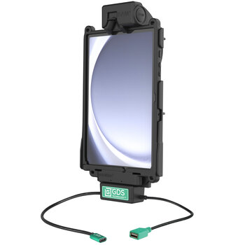 RAM Mount Tough-Dock™ + Enkele USB-A voor Samsung Tab A9+