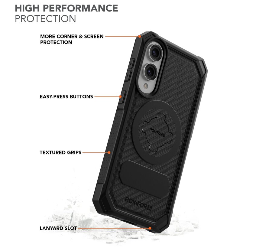 Samsung Galaxy S25 Edge  Magnetic Rugged Case.