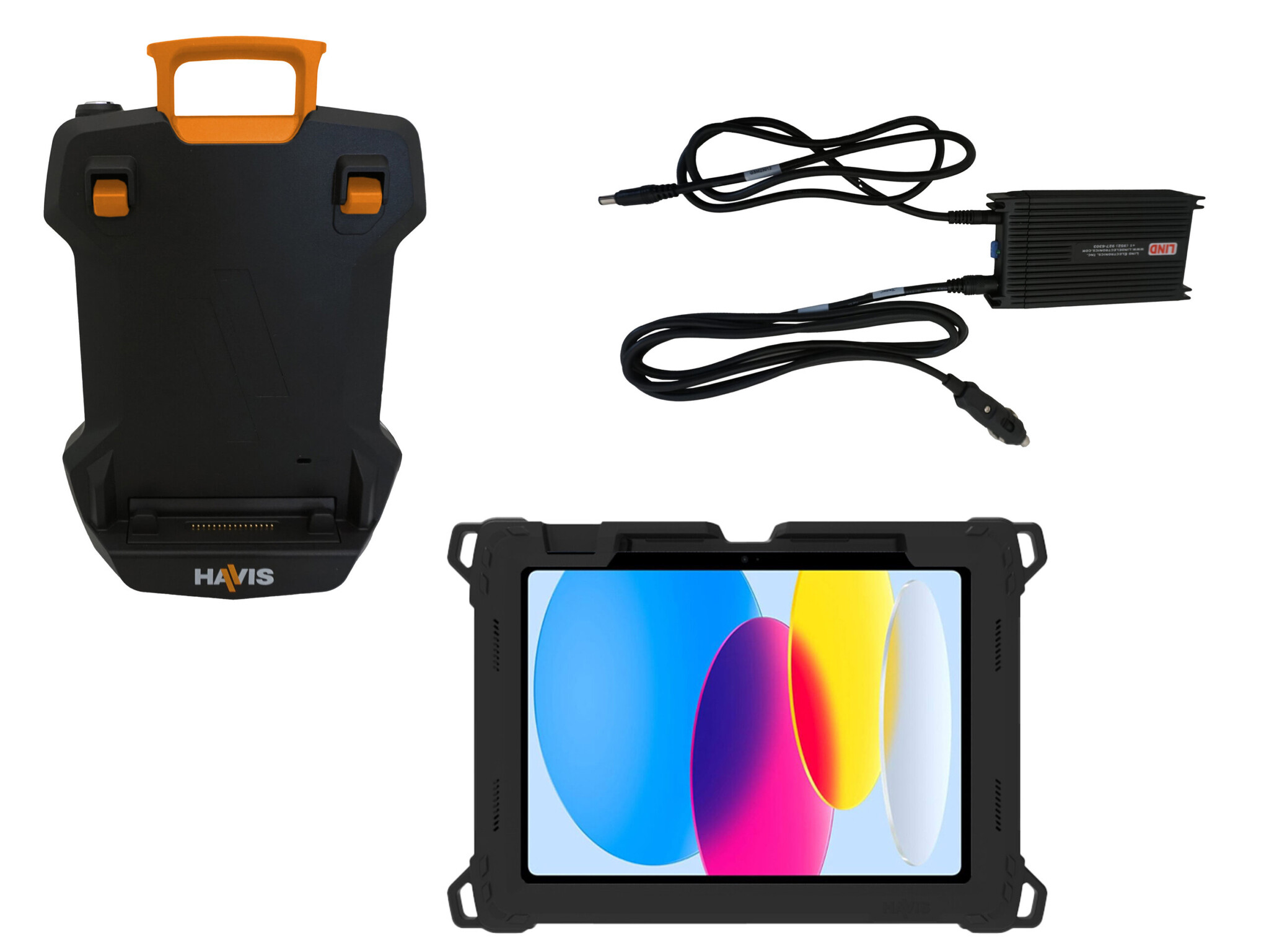 Havis Dockingstation, case en voeding set voor Apple iPad -Kies de juiste versie
