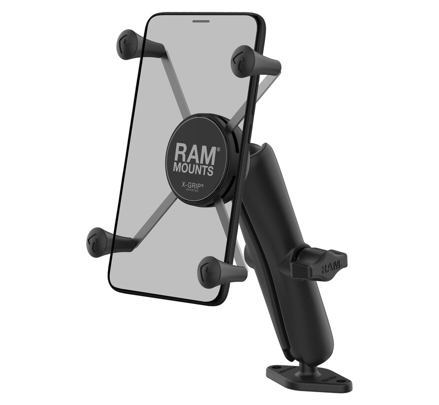 X-Grip smartphone houder large  schroefvast , extra lange arm