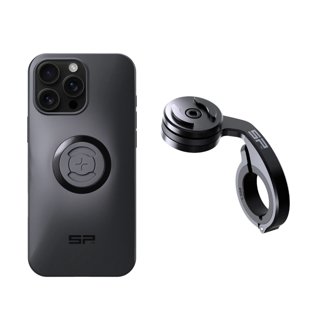 SP Connect Fiets Mount Stuur Pro MTB met iPhone hoes - Bundel