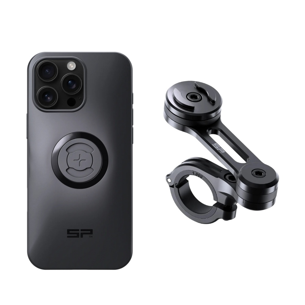 SP Connect Moto Stuurstang Mount Pro met iPhone hoes - Bundel
