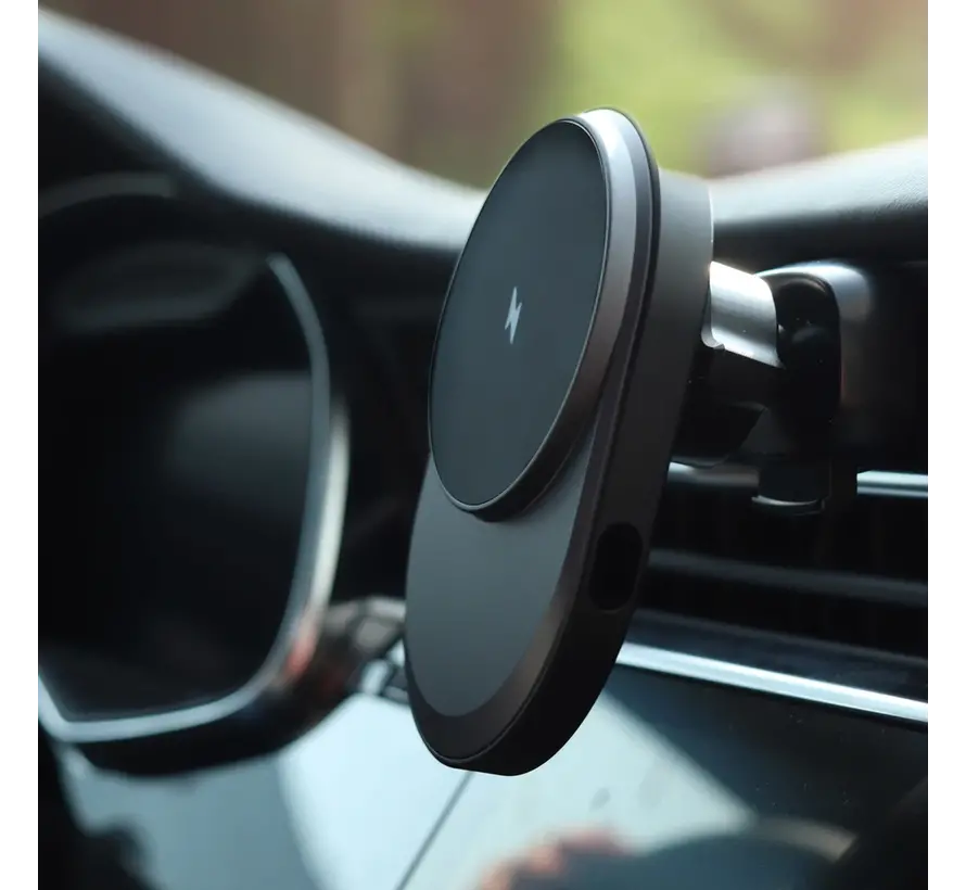 Mobiparts Magnetic Wireless Car Charger 15W  ventilatierooster