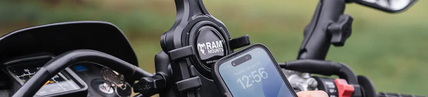 Welke RAM Mounts telefoonhouder is geschikt voor jou? Laat onze Emounting experts je helpen!