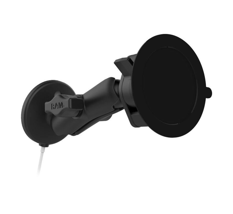 Zuignapset met Adapter voor 25W Apple MagSafe   RAM-B-166-AP-MAG-1U