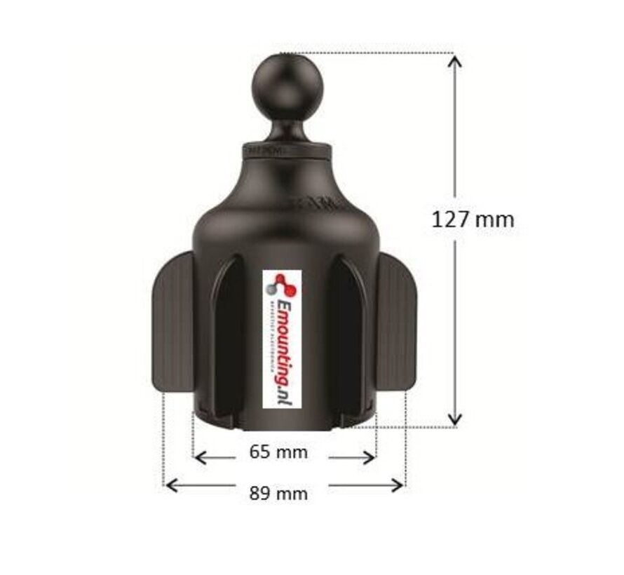 Stubby™ Cup Holder base met klemhouderset RAP-B-299-4-238U