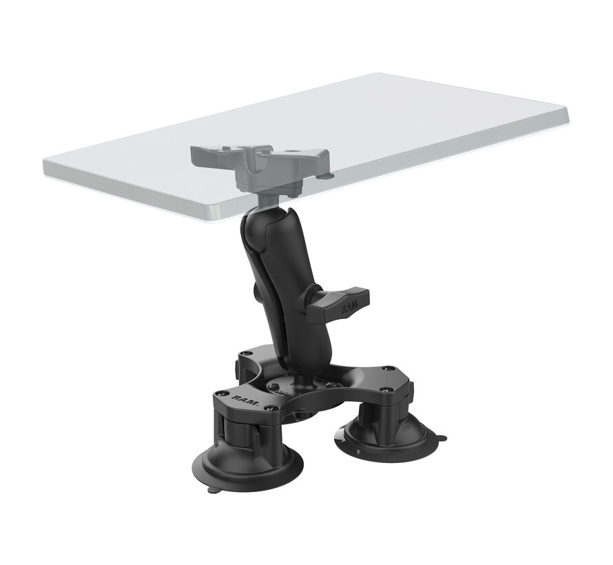 Twist-Lock Triple zuignap Heavy Duty steun voor Starlink Mini