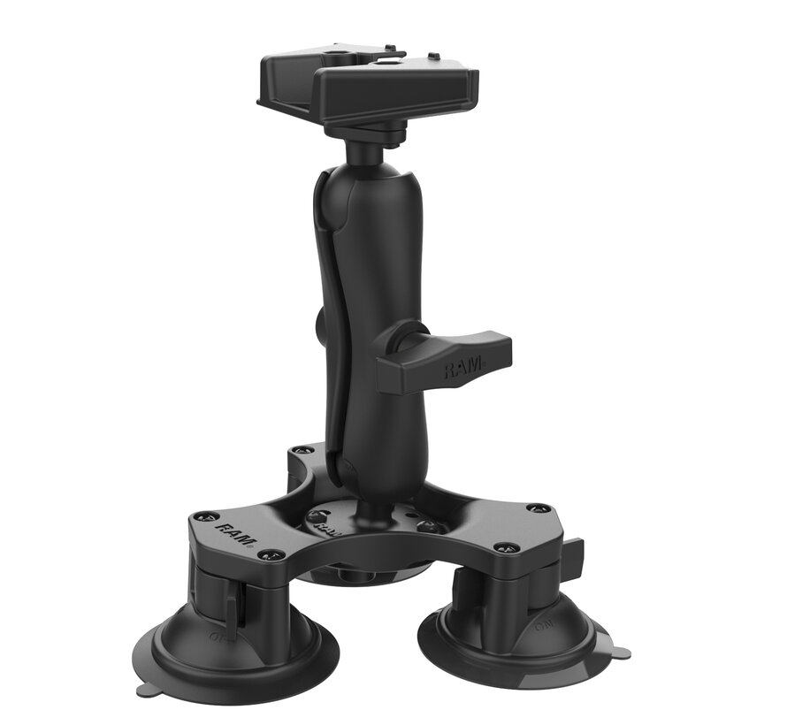 Twist-Lock Triple zuignap Heavy Duty steun voor Starlink Mini
