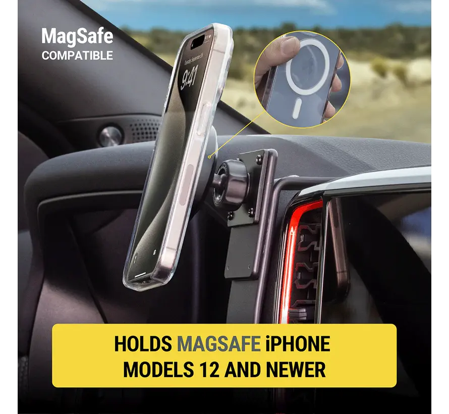 Proclip met Scosche Magic Mount™ Pro HD magsafe met swivel - Auto keuze