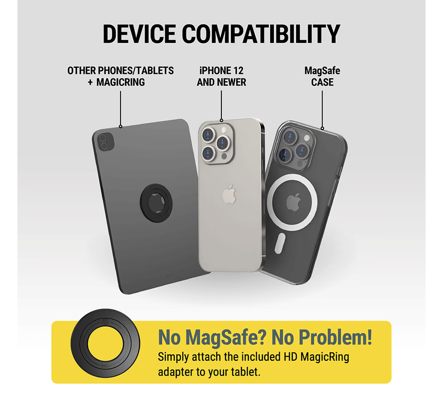 Proclip met Scosche Magic Mount™ Pro HD magsafe met swivel - Auto keuze