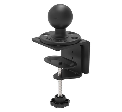RAM Mount Heavy Duty C-klembasis met D-formaat kogel