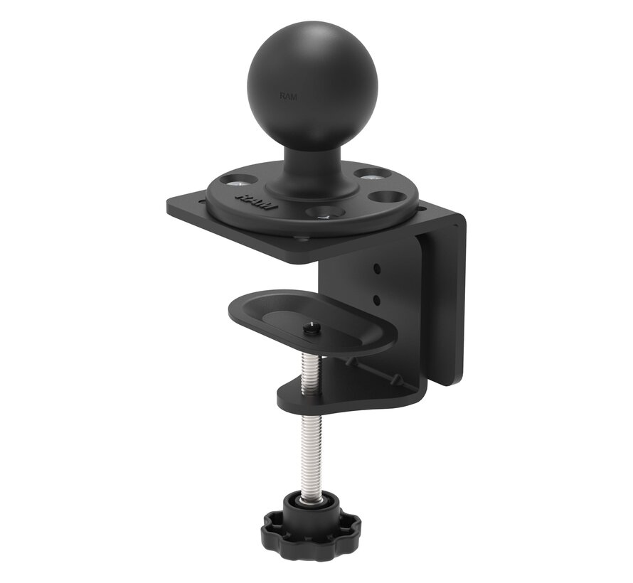 Heavy Duty C-klembasis met D-formaat kogel