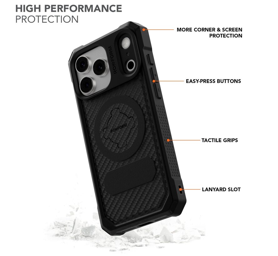 Rugged Wireless Case iPhone 17 Pro Max