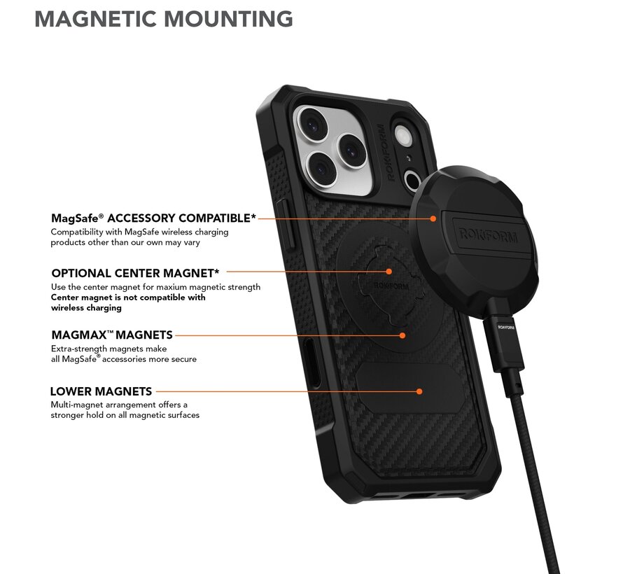 Rugged Wireless Case iPhone 17 Pro Max