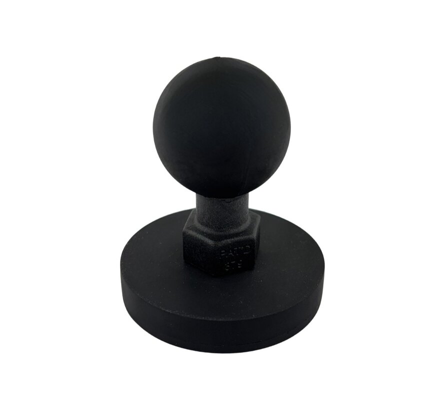grote schijfmagneet van Ø 64 mm  met C-kogel