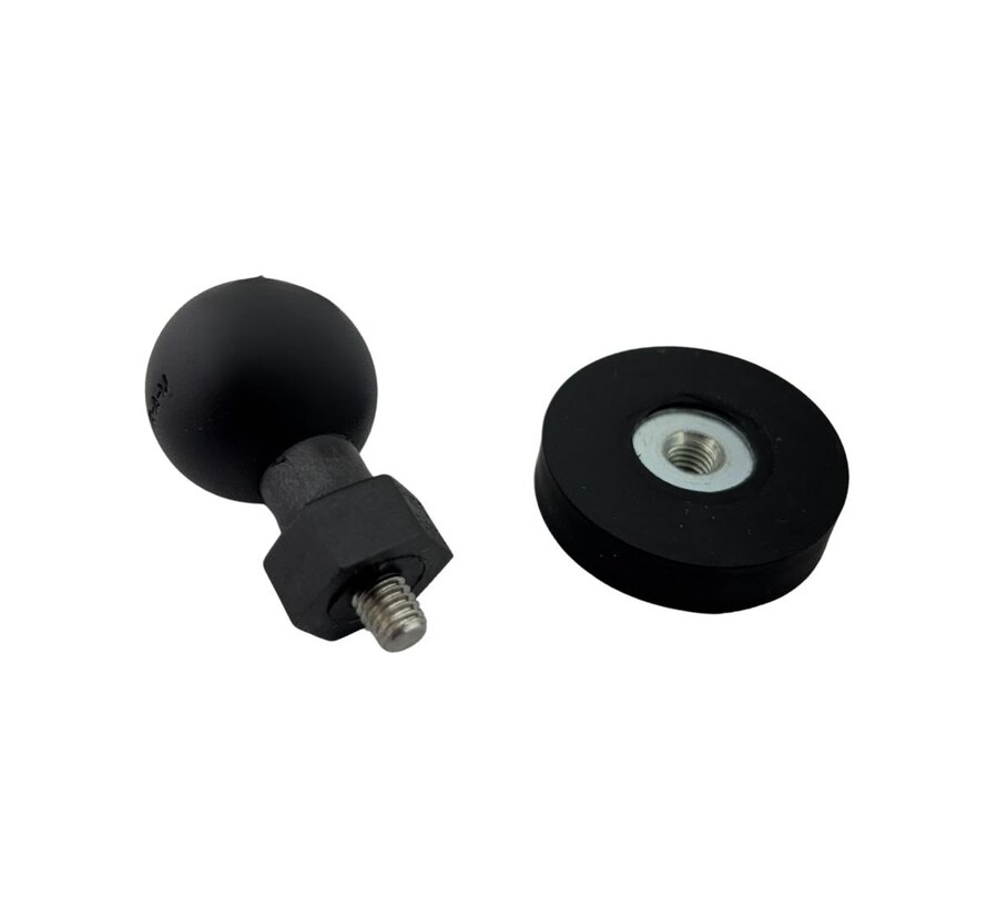 compacte schijfmagneet van Ø 36 mm  met B-kogel