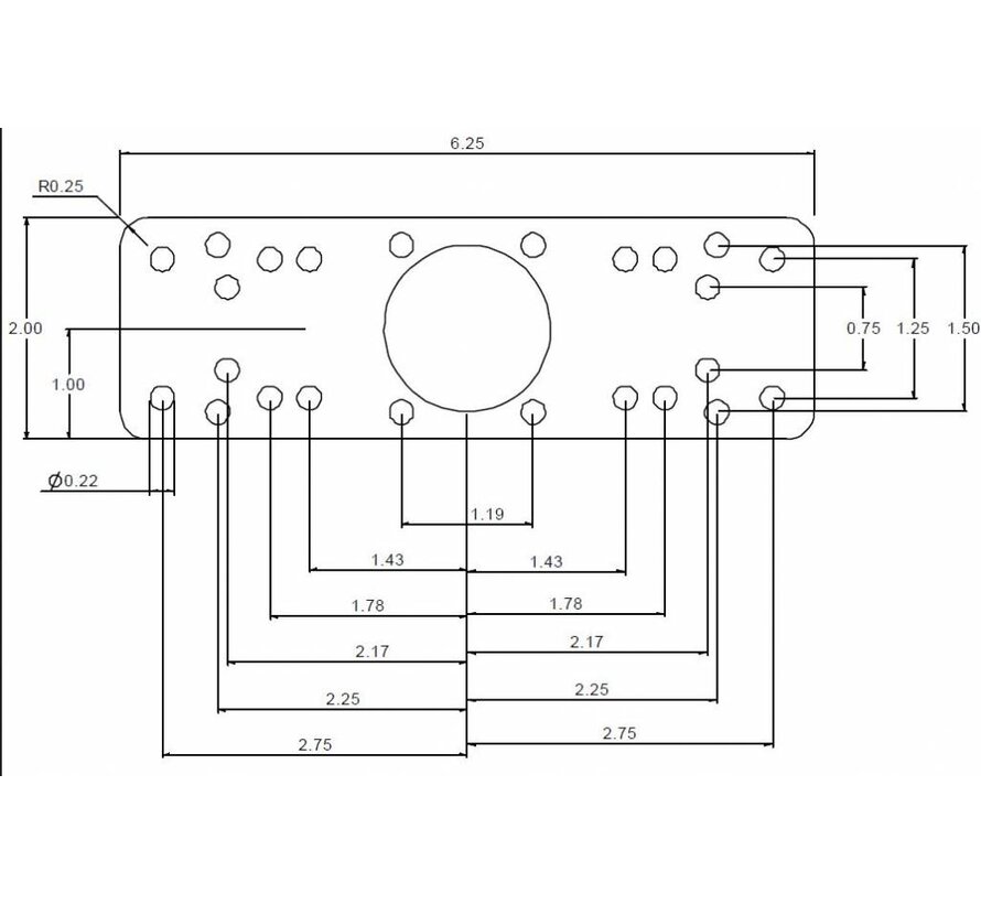 Horizontale 12" Swing Arm Mount voor Fishfinders & Plotters