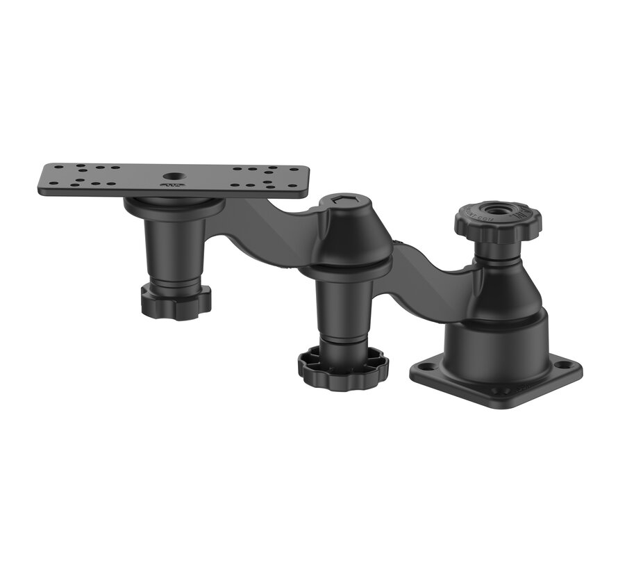 Horizontale 12" Swing Arm Mount voor Fishfinders & Plotters